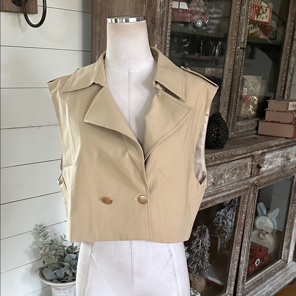 GOELIA CROP VEST TOP XXL US 14 EXCELLENT